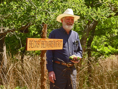 Malcolm on his trail