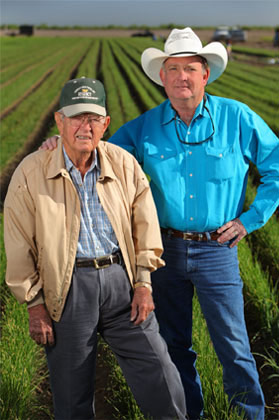 Wallace Martin (left) with Bruce Frasier