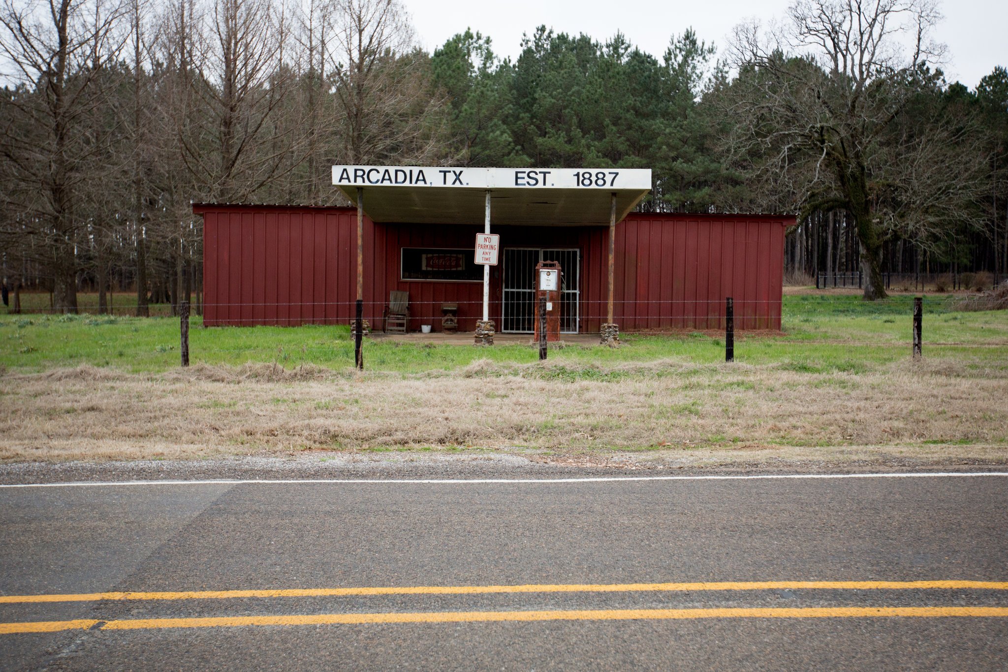 Mr. Grant has been purchasing empty buildings and property like this derelict town store.